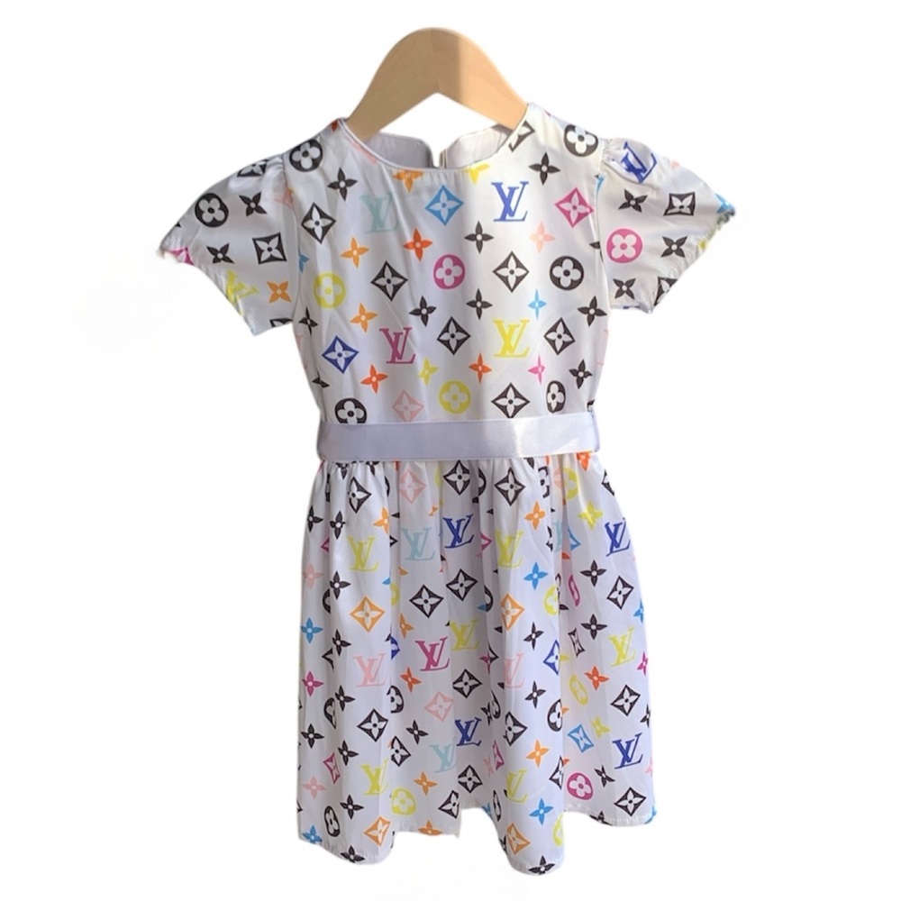 🆕 Louis Vuitton Style Girls Dress 🆕